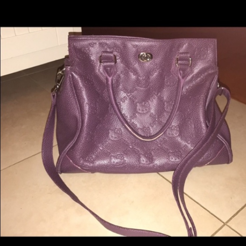 💜Loungefly Hello Kitty Embossed Satchel💜